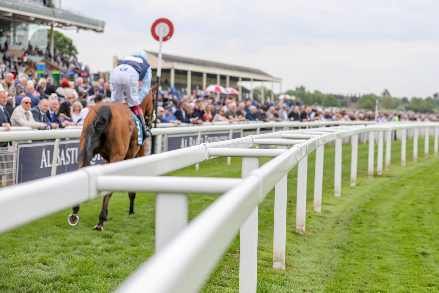 Duralock T-post for midcourse running rail (Pack of 3)